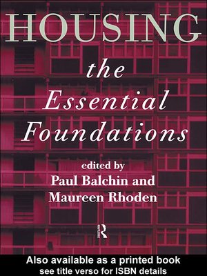 cover image of Housing